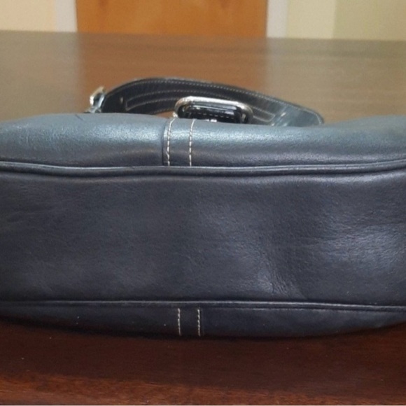 Coach Hamptons Leather Buckle Hobo Bag - Picture 4 of 7